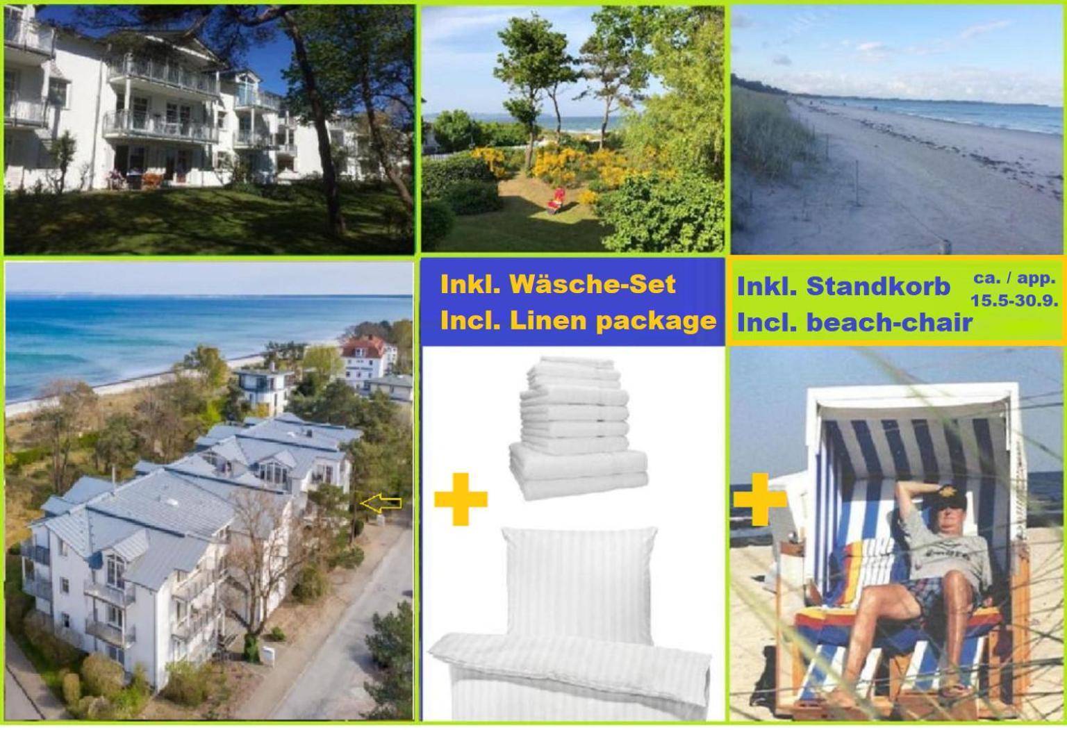 Ferien Wohnungen Arkonablick Juliusruh Exterior foto